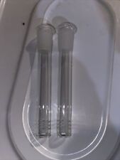 2PACK 4.5in Glass Downstem fit 14mm Male Bowl for 8''/9''/10''/12'' Filter Bong picture