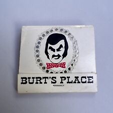 Vintage Burt's Place Atlanta, Georgia Matches Full picture