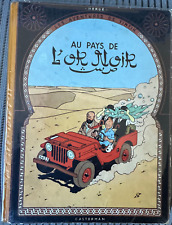 Hergé Tintin Au Pays de l'Or Noir Casterman 1st Belgian EO 1950 BE B4 DJ picture