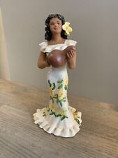 Very Rare Vintage Julene Melcher Signed Ceramic Figurine Honolulu Hawaii picture