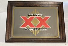 Mirrored Sign Dos Equis XX Mirror Sign Imported Beer Mirrored Sign picture