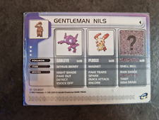 Gentleman Nils ID 129-B001  Ruby & Sapphire Version Pokemon Battle e-Card LP picture