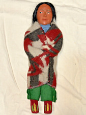 Vintage Skookum Doll Native American Indian 9