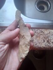 Authentic Native American Indian Side Knife Scraper Cutter Duck River Mid Tn picture