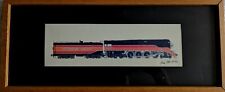Lot of (6) Andy Fitt 1992 Original Ink Train Art picture