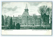 c1905 View of University of Vermont, Burlington, Vermont VT Antique Postcard  picture