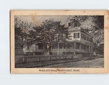 Postcard Wallace Hall Nantucket Massachusetts USA picture