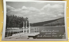 Chambersburg Reservoir Pennsylvania Lake RPPC Real Photo PA Postcard c1950 picture