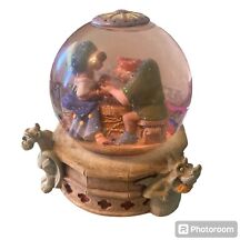 Disney Hunchback Of Notre Dame Musical Snow Globe Plays Heavens Light Retired 96 picture