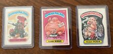1985 Topps Garbage Pail Kids Series 1 Matte 3 Card Lot GPK OS1 Poor Condition picture