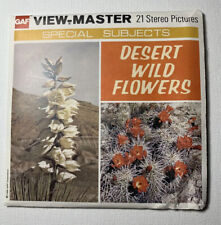 View-Master - DESERT WILD FLOWERS - B629 - 3 Reel Set picture