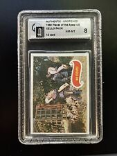 1969 Topps Planet Of The Apes Trading Cards Unopened Cello Pack GAI 8 picture