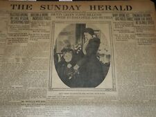 1910 APRIL 24 THE BOSTON HERALD NEWSPAPER - MARK TWAIN FUNERAL RATES - BH 367 picture