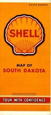1942 Shell Road Map: South Dakota NOS picture
