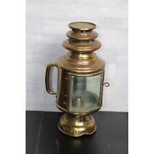 Decorative Vintage Cylindrical Brass Lamp picture
