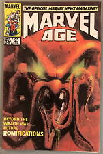 Marvel Age #23 ROM Spaceknight Carlin Interview Hembeck Sienkiewicz Cover 1985 picture