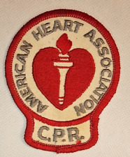 Vintage American Heart Association CPR Patch picture