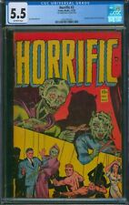 Horrific #2 (1952) ⭐ CGC 5.5 ⭐ Rare Pre-Code Horror Golden Age Comic Media picture