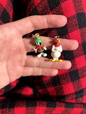 Warner Brothers Foghorn Leghorn Marvin the Martian Mini Figures Zip Pulls picture