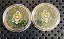 Lot Of 2 Military 🪖 Commemorative Coins.  Rare. #Z72 picture