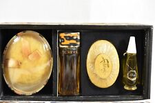Vtg Faberge NOS Tigress Boudoir Box, .5oz Perfume, 5oz Powder 2oz Cologne, Soap picture