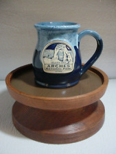 Deneen Pottery Mug Arches National Park Utah Delicate Arch 2018 Blue Hand Thrown picture