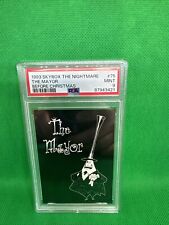 PSA 9 1993 SKYBOXTHE NIGHTMARE BEFORECHRISTMASTHE MAYOR #75 Graded Mint picture