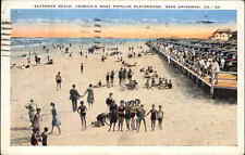 Savannah Georgia GA Savannah Beach Bathing Beauty Vintage Postcard picture