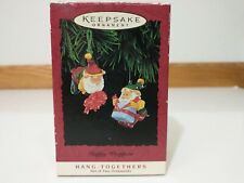 Hallmark Keepsake Christmas Ornament Happy Wrappers Hang Together Santa Claus picture