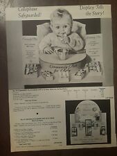 Tudor Community Plate Childs set 1934 catalog ad for childrens cups spoons knife picture
