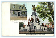1902 Washington's Headquarters Monument and Capitol Grounds VA PMC Postcard picture