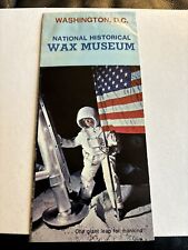 Washington Dc National Historical Wax Museum Brochure Early 1960S picture