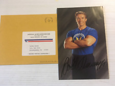 Arnold Schwenegger Signed Card with Envelop picture