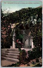 Vtg Los Angeles California CA Entrance To Casa De Las Rosas 1910s View Postcard picture