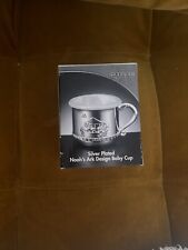 Vtg Godinger Silver Plated Noah's Arc Baby Cup picture