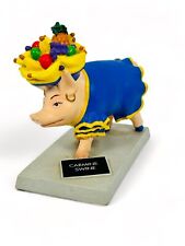The Big Pigs Carmine Swine Pig Figure Figurine 2002 4” Art Opportunities Inc picture