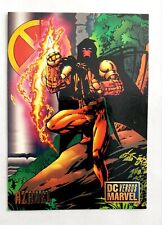 1995 Fleer Skybox DC Versus Marvel Comic Trading Card Azrael Hero #16 NM picture