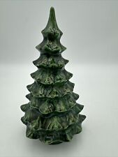 Vintage Ceramic Christmas Tree 9 1/2 Inch Tall Tree, Signed JPJ 82 picture