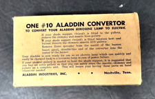 Vintage Aladdin #10 Converter-Empty Box-3 x 5 1/4 x 1 1/2