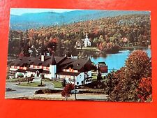 70s Vintage Postcard~QUEBEC CANADA~MANOIR SAINT-CASTIN HOTEL ~LAC BEAUPORT picture