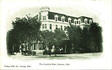 CAMFIELD HOTEL antique picture postcard GREELEY COLORADO CO c1910 picture