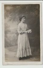 RPPC A Lady by C Wilson Lowestoft England United Kingdom UK Real Photo UN-POSTED picture