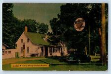 Park Rapids Minnesota Postcard Lodge Wiedl's Shady Point Resort c1940's Vintage picture