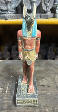 RARE ANCIENT EGYPTIAN ANTIQUES Statue Pharaonic Of God Anubis Egyptian BC picture