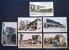 6 Real Photo Postcards Santa Barbara Earthquake 1925 Damaged Buildings RPPC picture