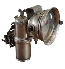 Antique Vintage MIRA Bike Motorcycle Carbide Acetylene Lantern Lamp Headlight Bike. picture