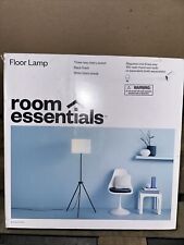 Room Essentials Tripod Floor Lamp Black Finish picture