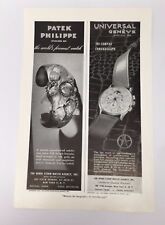 Patek Philippe Universal Geneva Henri Stern Watch Agency Vintage Advertisement picture