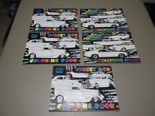 VINTAGE PPG STREET ROD AMERICAN DREAM MACHINES COLORING BOOKS (5) LOT NSRA picture