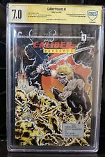 Caliber Presents #1 (Caliber, 1989) CBCS 7.0 1st Crow Signed By James O’Barr picture